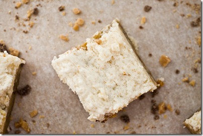 Heath Bar Blondies with Brown Butter Frosting