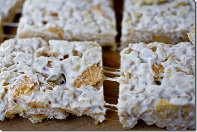 Vanilla Cookie Krispie Treats {Gluten-Free}