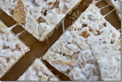 Vanilla Cookie Krispie Treats {Gluten-Free}