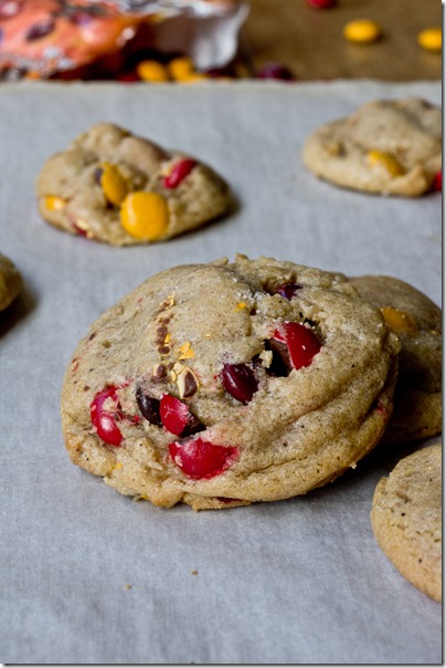 Salted Brown Butter M&M Cookies