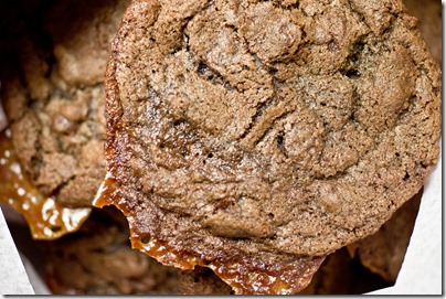 Salted Caramel Chocolate Fudge Cookies
