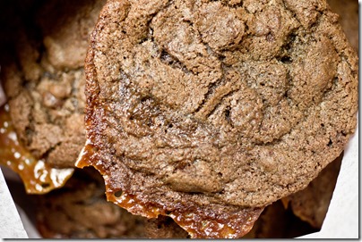 Salted Caramel Chocolate Fudge Cookies