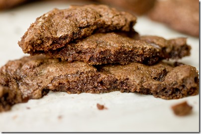 Salted Caramel Chocolate Fudge Cookies