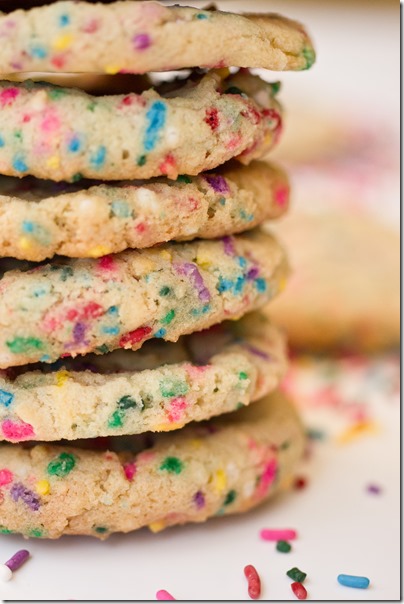 Meyer Lemon Sprinkle Cookies