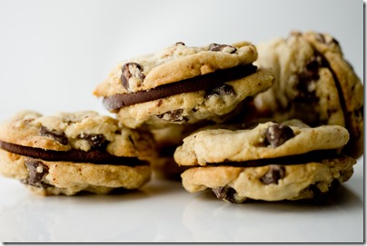 Keep It Sweet Desserts' Chocolate Chip Cookie Sandwiches with Mocha Ganache