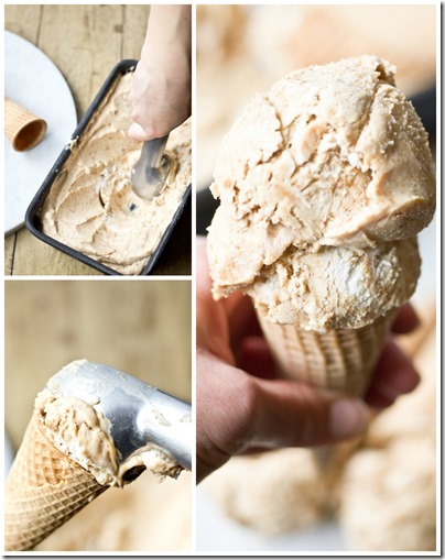 Super Creamy Cookie Butter Ice Cream - NO ice cream maker needed! So easy and so delicious!