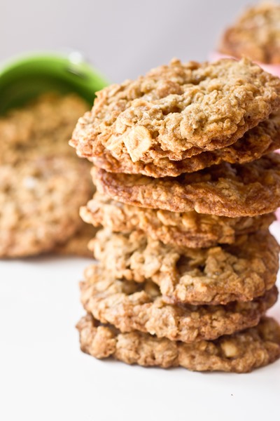 Salted Caramel & Peanut Oatmeal Cookies