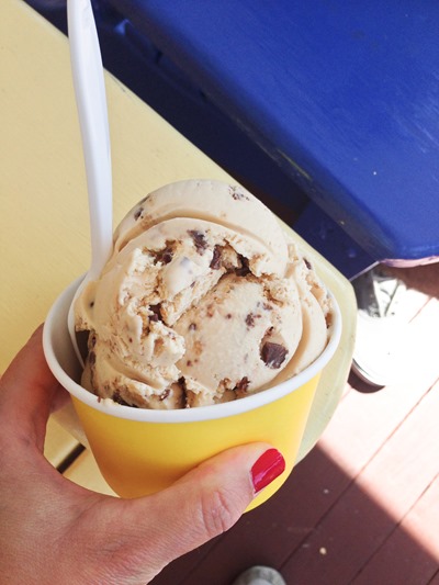 The best lobster rolls and ice cream in Cape Cod! Peanut Butter Ice Cream at Cape Cod Creamery in Yarmouth, MA