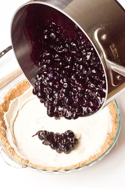 No-Bake Blueberry Pie - the most popular KISD recipe this week!