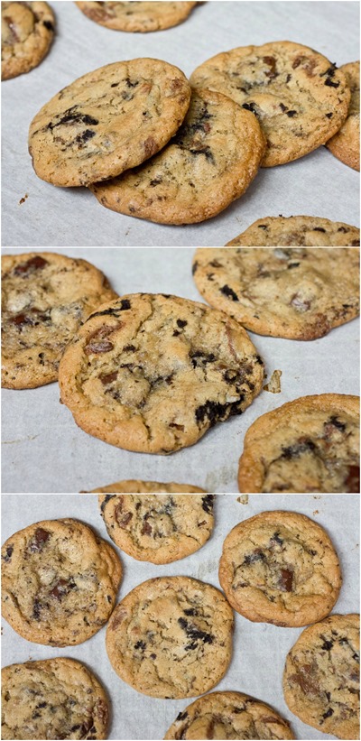 Super Fun Cookies... Cookies loaded with chunks of Oreos, Peanut Butter Cups and dark chocolate!