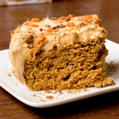 Easy Low Fat Pumpkin Sheet Cake - the most popular KISD recipe of the week!
