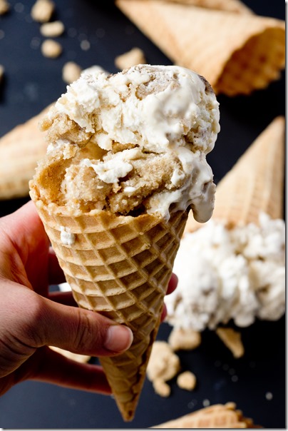 This NY Crumb Cake Ice Cream was the best ice cream I've ever made!