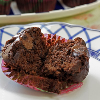 Triple Chocolate Muffins with a Peanut Butter Swirl and What to Make for Holiday Brunch         