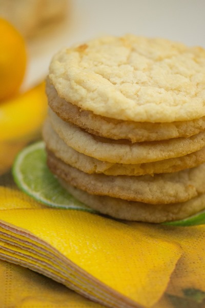 Easy Meyer Lemon Shortbread Cookies