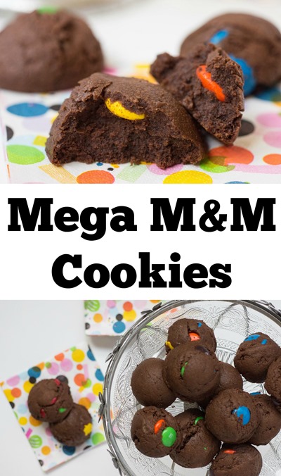Mega M&M Cookies!!!