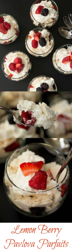 Lemon Berry Pavlova Parfaits