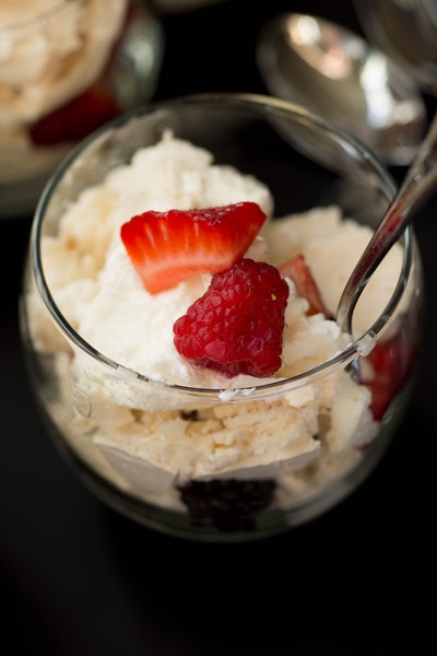 Lemon Berry Pavlova Parfaits <-so pretty for summer entertaining