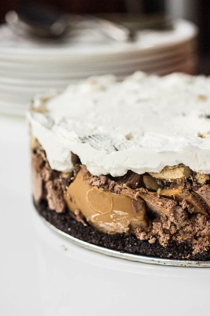 SUBLIME Peanut Butter Cup Ice Cream Pie!!!