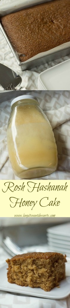 The easiest honey cake for Rosh Hashanah!