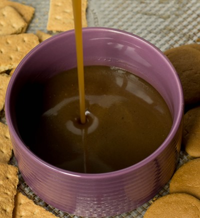 Chai Caramel Fondue! Serving this at every holiday party