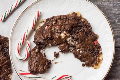 Peppermint Hot Cocoa Cookies are rich, ooey, gooey and delicious!
