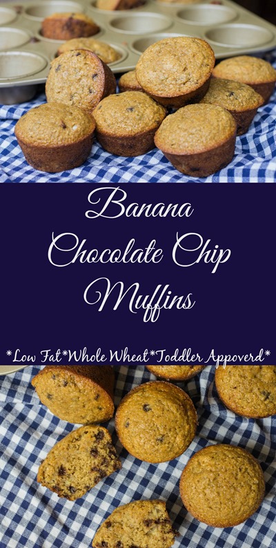 Easy Banana Muffins for a healthy and quick weekday breakfast!