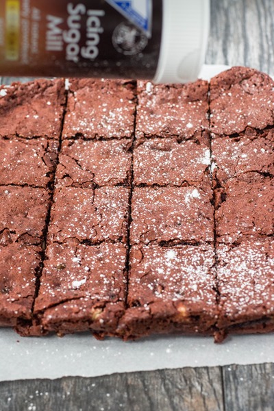 My friends were obsessed with these red velvet blondies!