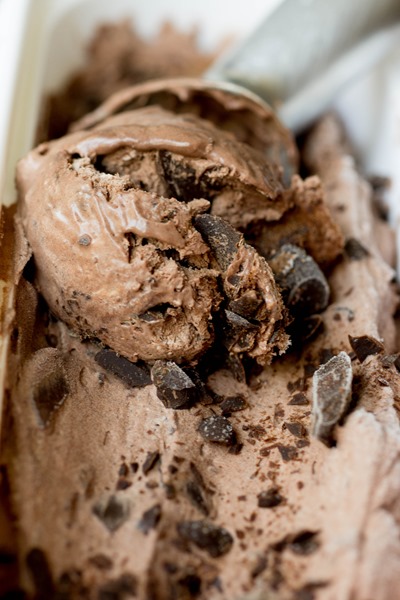 No Churn Chocolate Chunk Ice Cream - the whole family LOVED this!