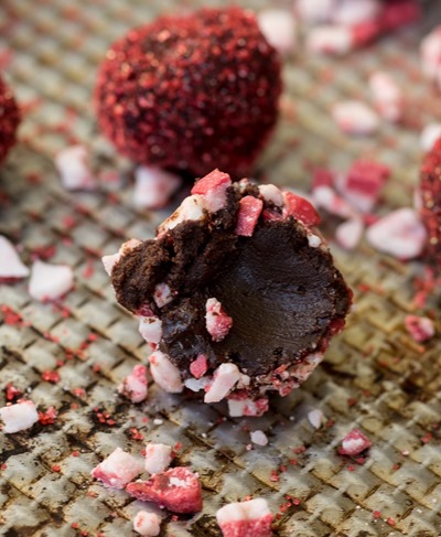 Peppermint Mocha Truffles