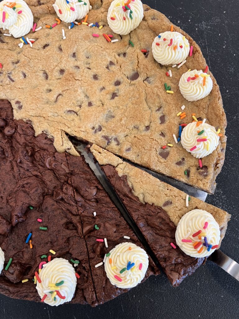 Black & White Cookie Cake