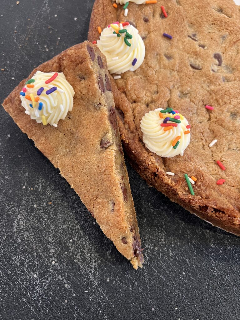 Classic Chocolate Chip Cookie Cake